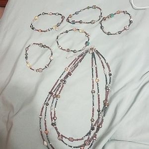 Cookie Lee necklace and bracelet set